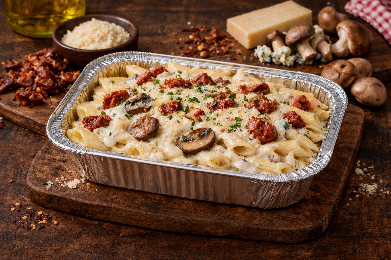 Nikzo take and bake pasta